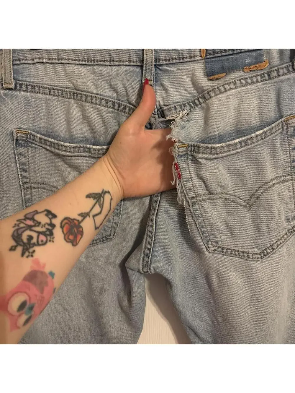 Levis destroyed levi’s